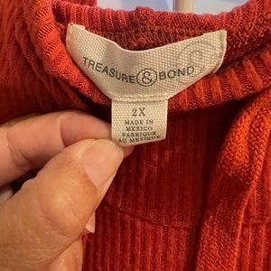 2x Orange Sweater Hoodie | Poshmark